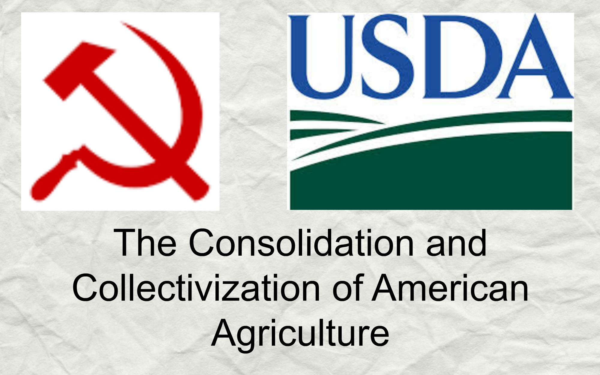 UntitledThe Consolidation and Collectivization of American Agriculture